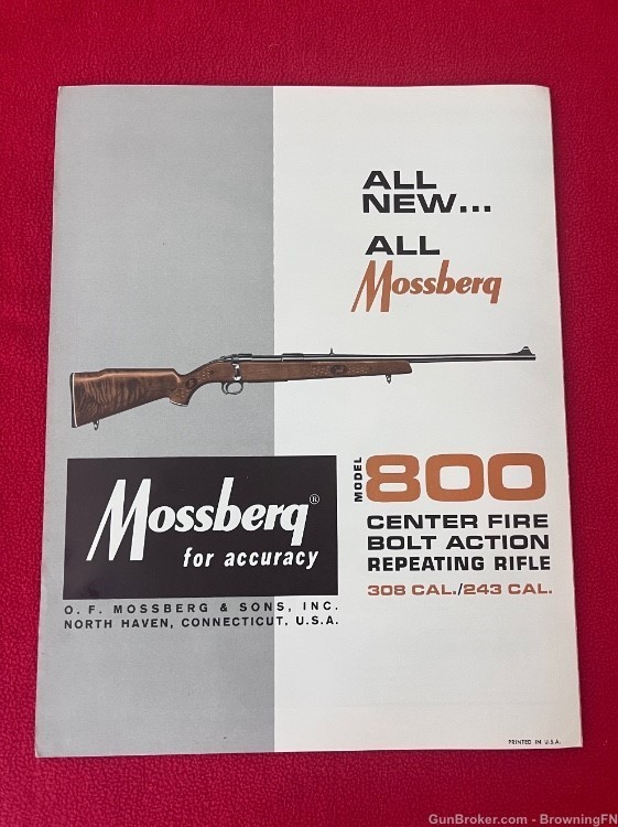 Vintage Mossberg 1966 Catalog All Models Pictured-img-6