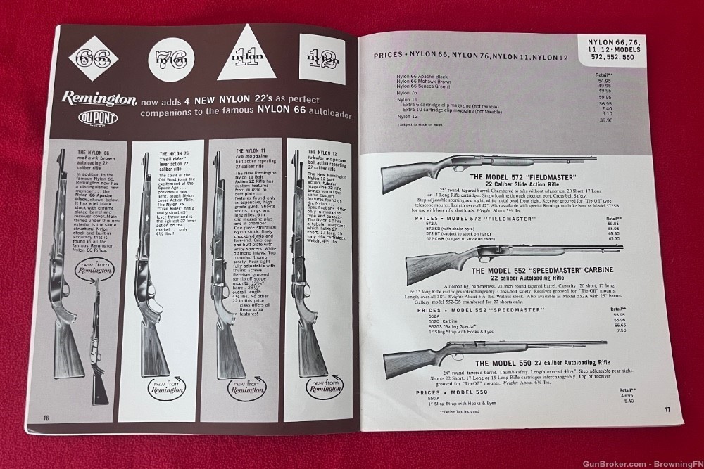 Original 1962 Remington Catalog + Retail Prices All Models -img-2