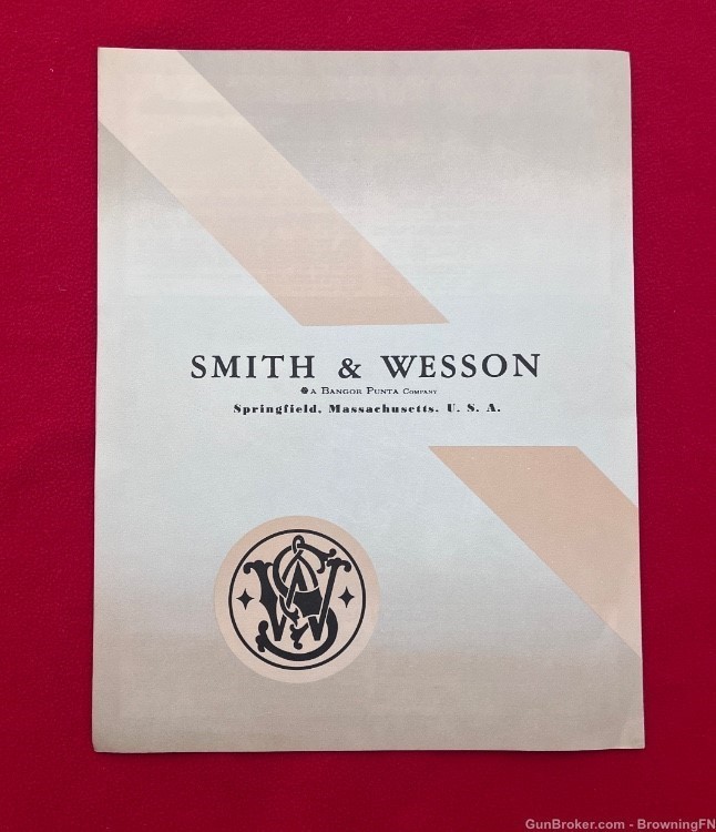 Vintage Smith & Wesson Sporting Rifles Catalog All Models -img-3