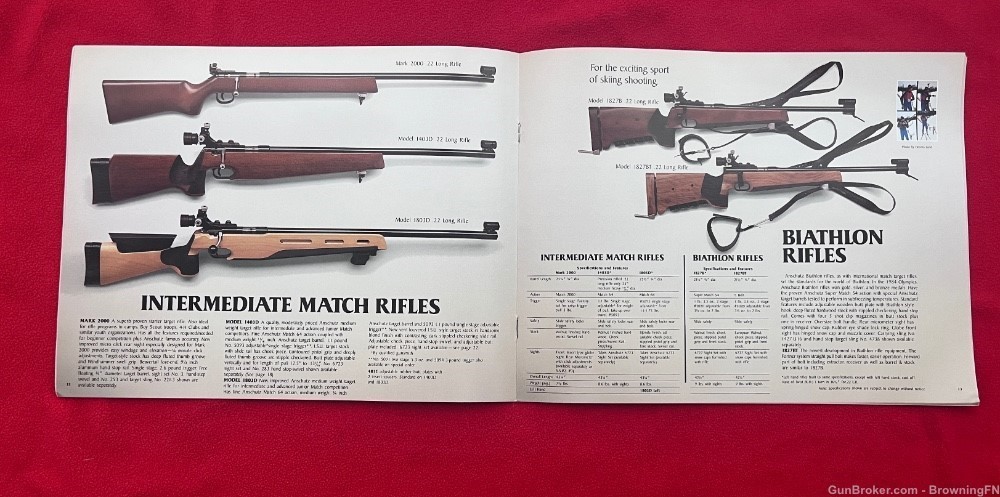 Original 1988 Anschutz Catalog All Models offered for That year Pictured!-img-2