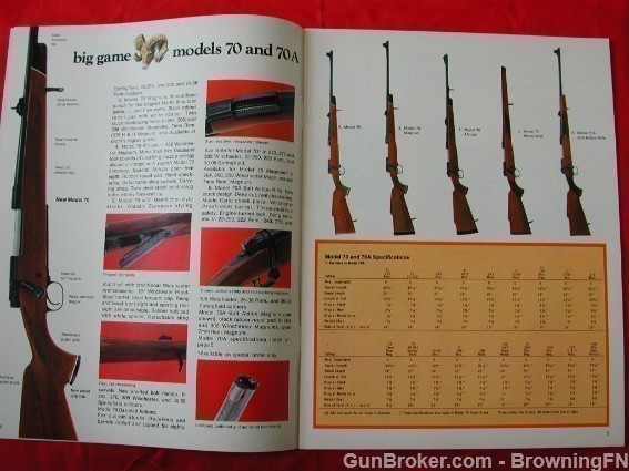 Orig Winchester 1972 Catalog Model70 70A 94 64 88-img-2