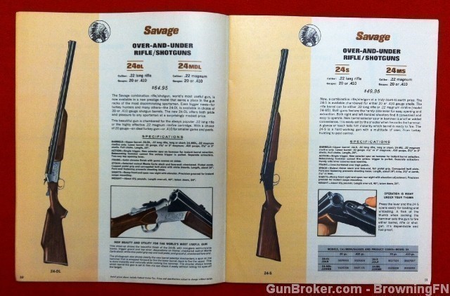 Original Savage Arms 1965 Catalog-img-2