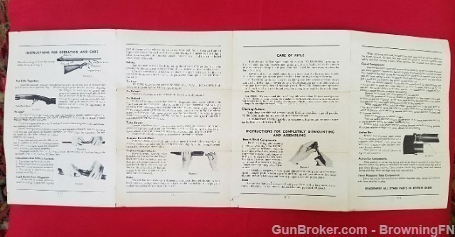 Original  Remington Model 121 Owners Manual 1941-img-2