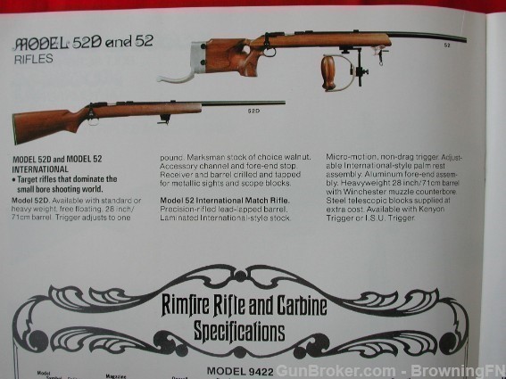 Orig 1973 Winchester European Catalog Model 250-img-12