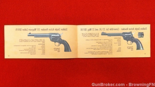 Orig Galef Beretta Pistol Stalion Revolver Catalog-img-2