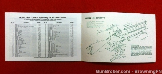 Orig Marlin Model 1984 Owners Instruction Manual 1997-img-1