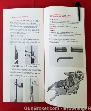 Orig Winchester Model 1200 Owners Instruction Manual-img-1