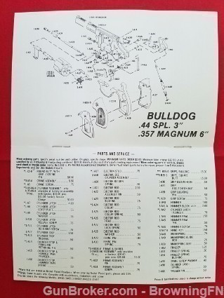 Orig Charter Arms BullDog Owners Instruction Manual-img-1
