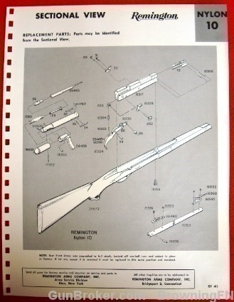 Orig Remington Owners Instruction Manual Model 10-img-2