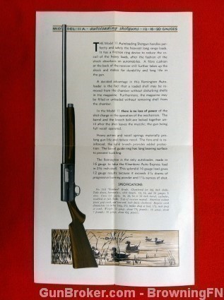 Orig Remington Model 11A Flyer-img-1