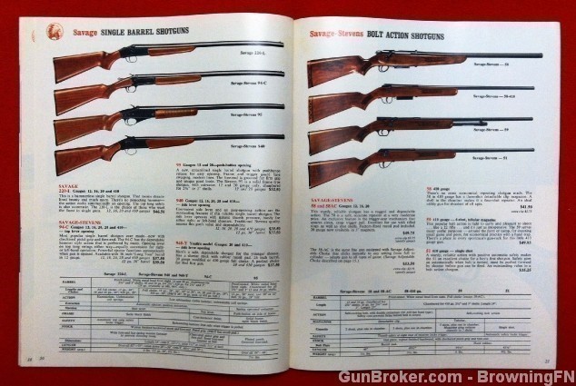 Original Savage Arms 1969 Catalog-img-3