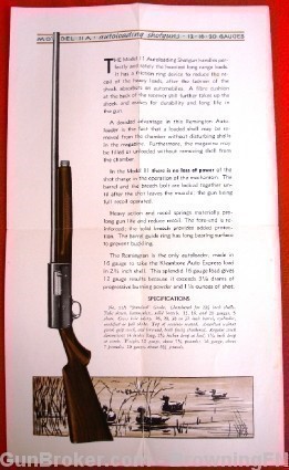 Orig Remington Flyer Model 11 Autoloading Shotgun-img-2