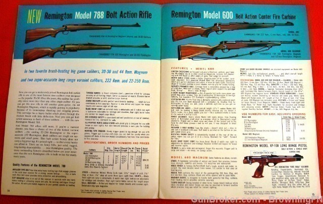 Orig Remington Catalog 1967 Model 1100 11-48 870-img-6