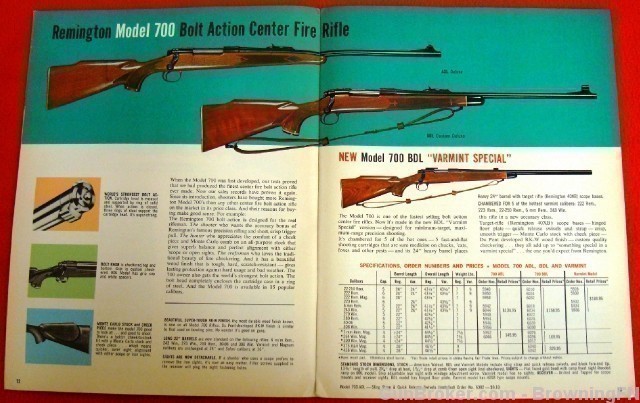 Orig Remington Catalog 1967 Model 1100 11-48 870-img-5