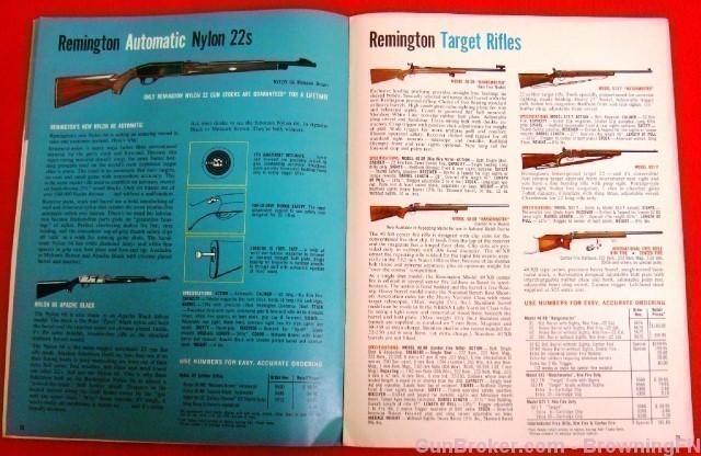 Orig Remington Catalog 1967 Model 1100 11-48 870-img-9