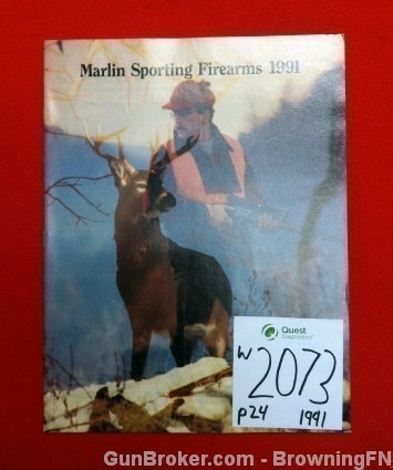 Orig Marlin Sporting Firearms Catalog 1991-img-0