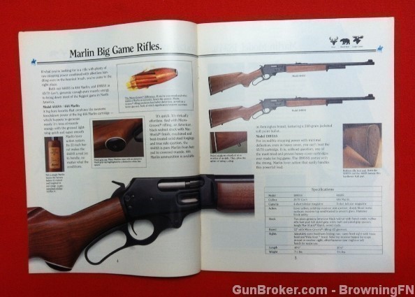 Orig Marlin Sporting Firearms Catalog 1991-img-1