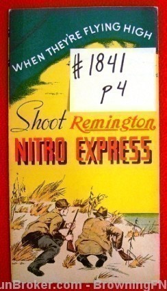 Orig Remington Nitro Express Flyer 12 Gauge-img-0