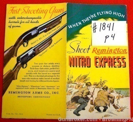 Orig Remington Nitro Express Flyer 12 Gauge-img-3
