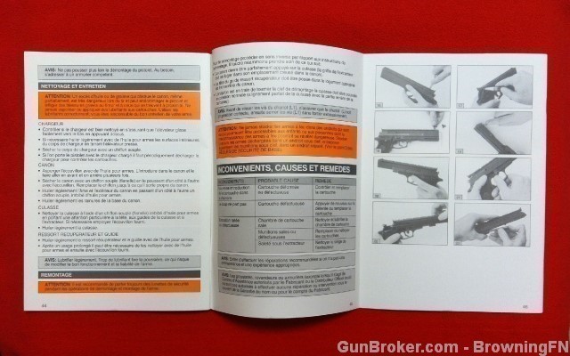 Orig Beretta Model 87 Owners Instruction Manual-img-2