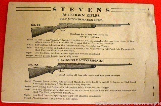Orig Stevens Springfield Price List 1946-img-11