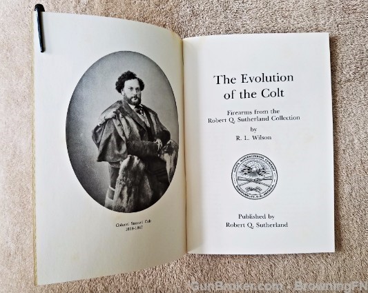 Orig The Evolution of the Colt by R.L. Wilson 1967-img-1