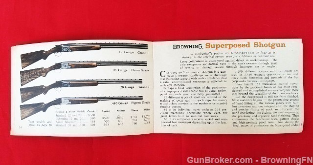 Orig Browning Shotguns Rifles Pistols Mini Catalog-img-2