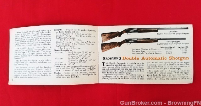 Orig Browning Shotguns Rifles Pistols Mini Catalog-img-1
