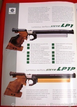 Orig Mannicher Steyr Air Rifle Pistol LG1 Flyer-img-4