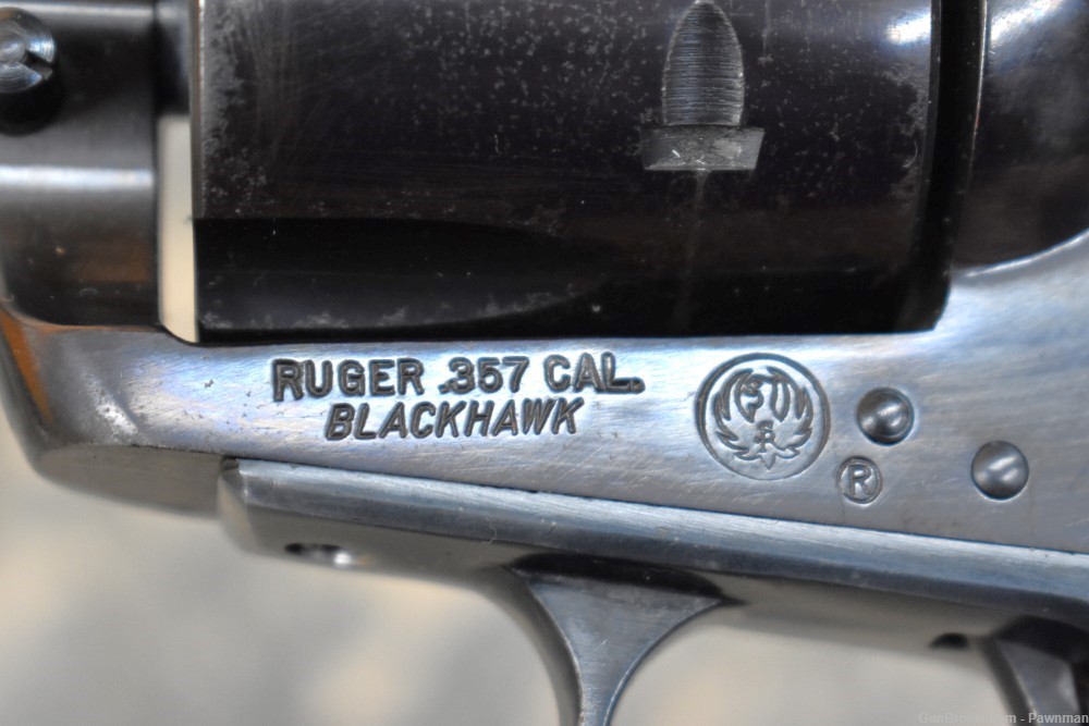Ruger Blackhawk 3-screw in 357 Mag made 1961-img-2