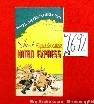 Orig Remington Nitro Express Flyer-img-0