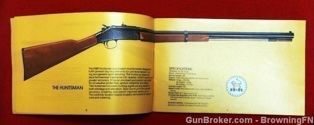 Orig H&R Harrington & Richardson Firearms Catalog-img-1