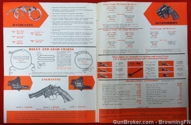 Orig S&W All Models Handgun Catalog Early 1960s??-img-4