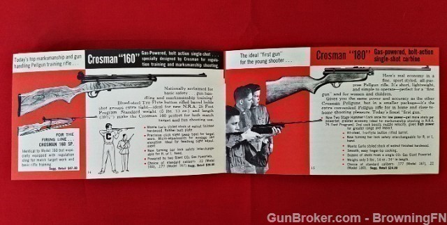 Orig Crosman Pellgun & BB Guns Flyer 1964-img-3