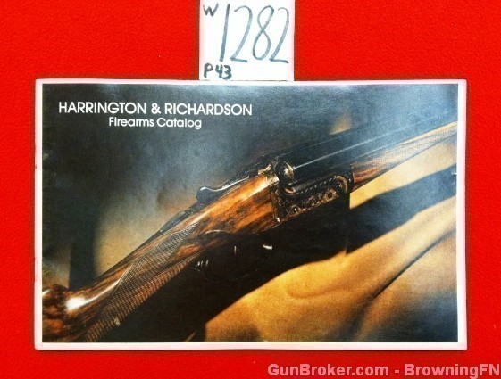 Orig H&R Harrington & Richardson Firearms Catalog-img-0