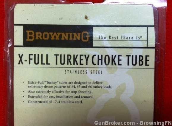 New Orig Browning X-Full Turkey Choke Tube 12 ga.-img-1
