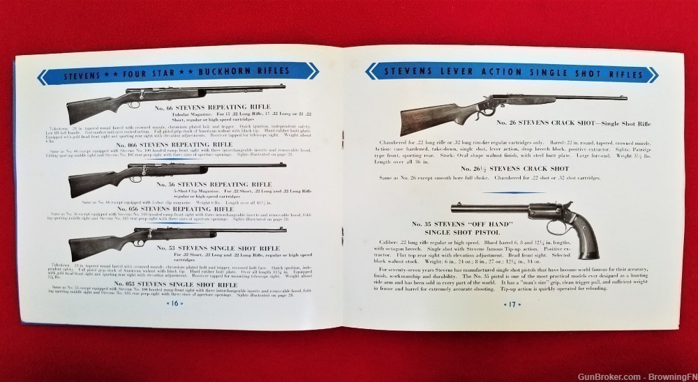 Original Stevens Rifles & Shotguns Catalog 1941-img-3
