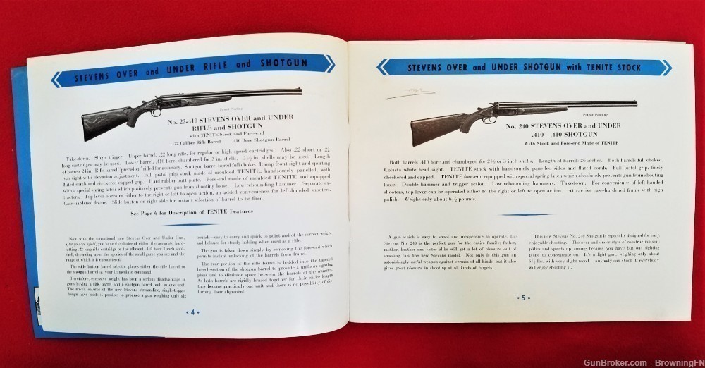 Original Stevens Rifles & Shotguns Catalog 1941-img-1