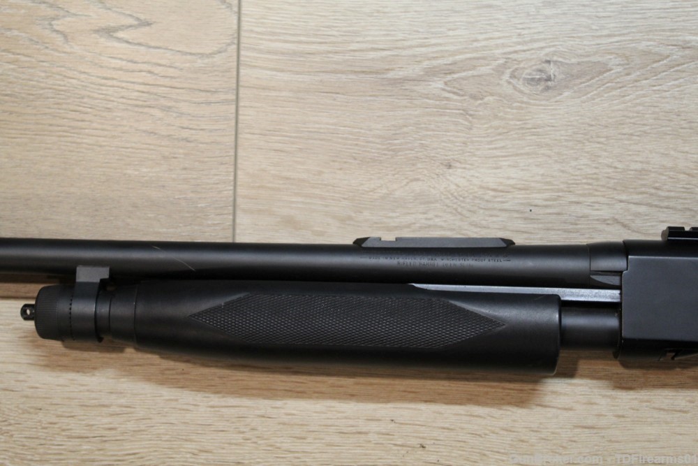 Winchester 1300 pump action 20 gauge rifled barrel 22" weaver top rail-img-8