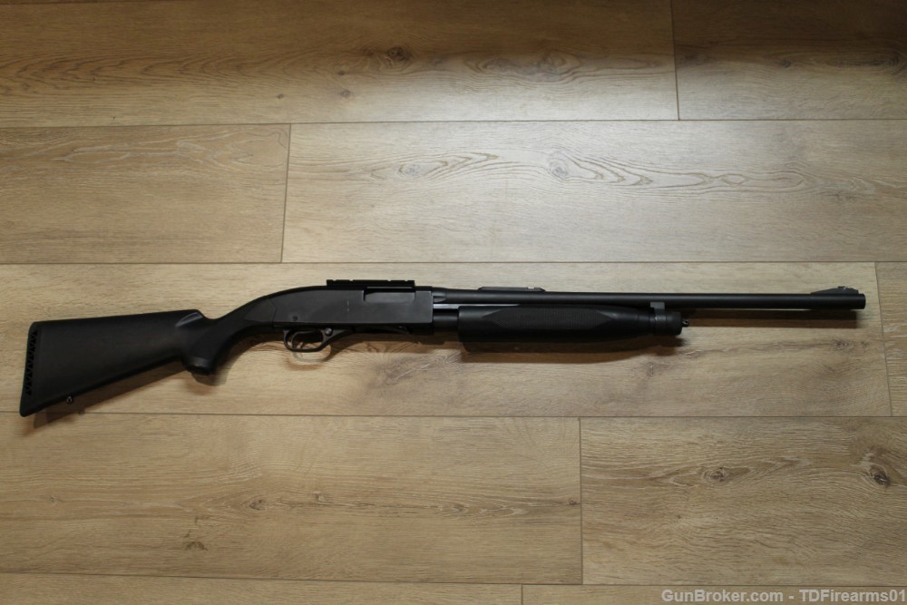 Winchester 1300 pump action 20 gauge rifled barrel 22" weaver top rail-img-0