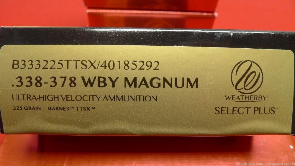 338-378 Wby Mag Weatherby Select Plus 225gr Barnes TTSX 20rd-img-0