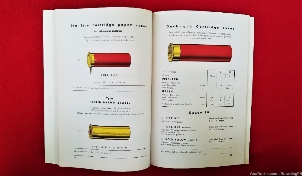 Original Giulio Fiocchi Lecco Ammunition Catalog 1951-img-4