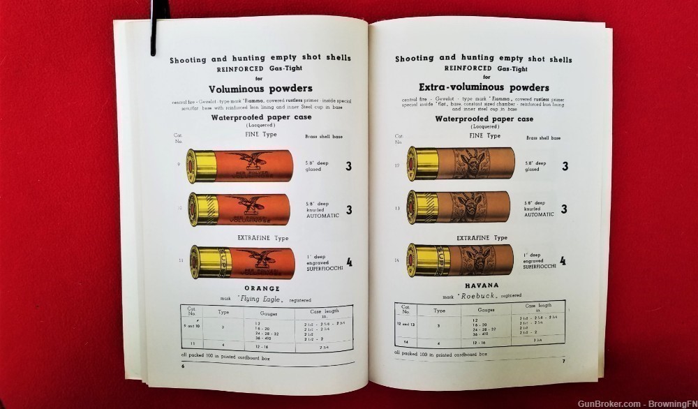 Original Giulio Fiocchi Lecco Ammunition Catalog 1951-img-2