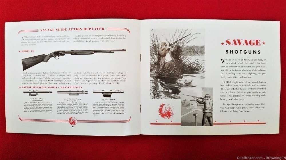 Original Savage Sporting Arms and Ammunition Catalog 1942-img-3