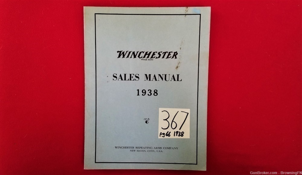 Original Winchester Sales Manual 1938-img-0