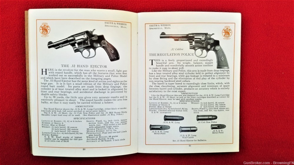 Original S&W Smith & Wesson 85th Anniversary Catalog 1938-img-3