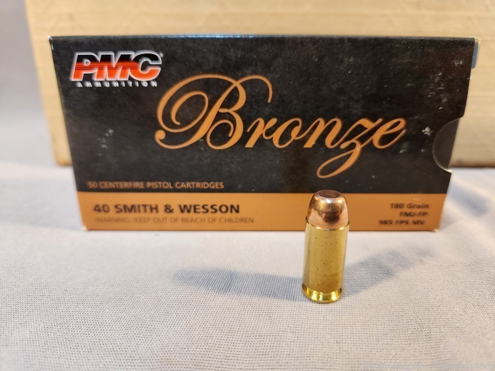 PMC 40E .40S&W 180GR FMJ 1000RDS NEW! PENNY AUCTION!-img-2