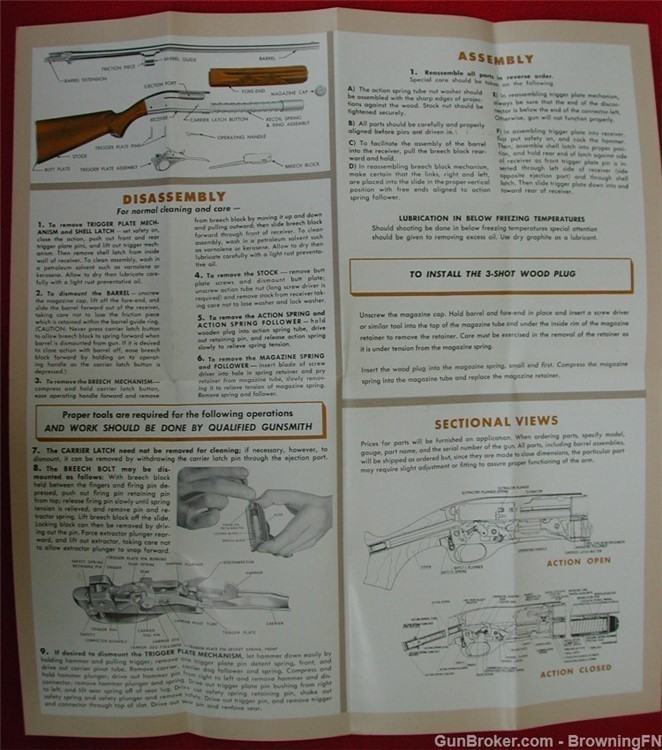Original Remington Model 11-48 Owners Instruction Manual-img-5