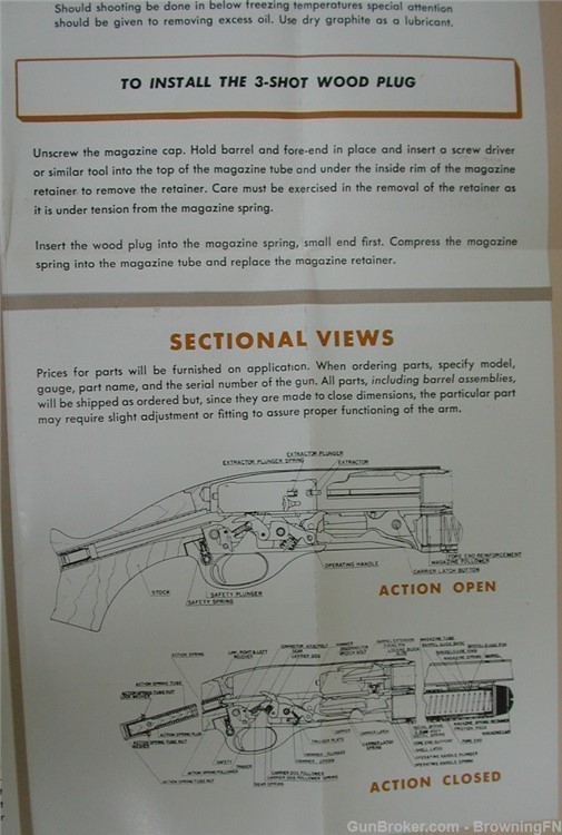 Original Remington Model 11-48 Owners Instruction Manual-img-9