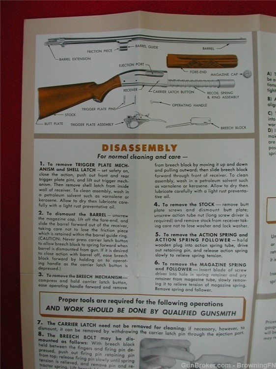 Original Remington Model 11-48 Owners Instruction Manual-img-6